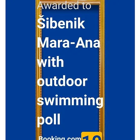 Mara-ana With Outdoor Swimming Poll Šibenik
